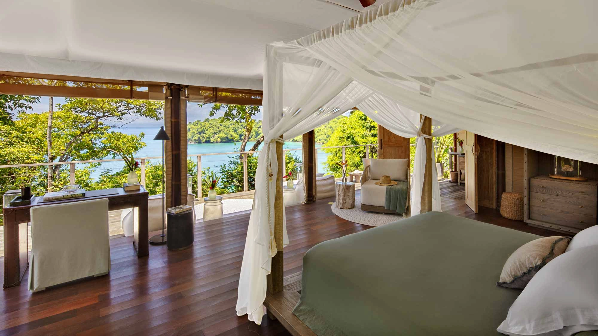 habitación islas secas Panamá