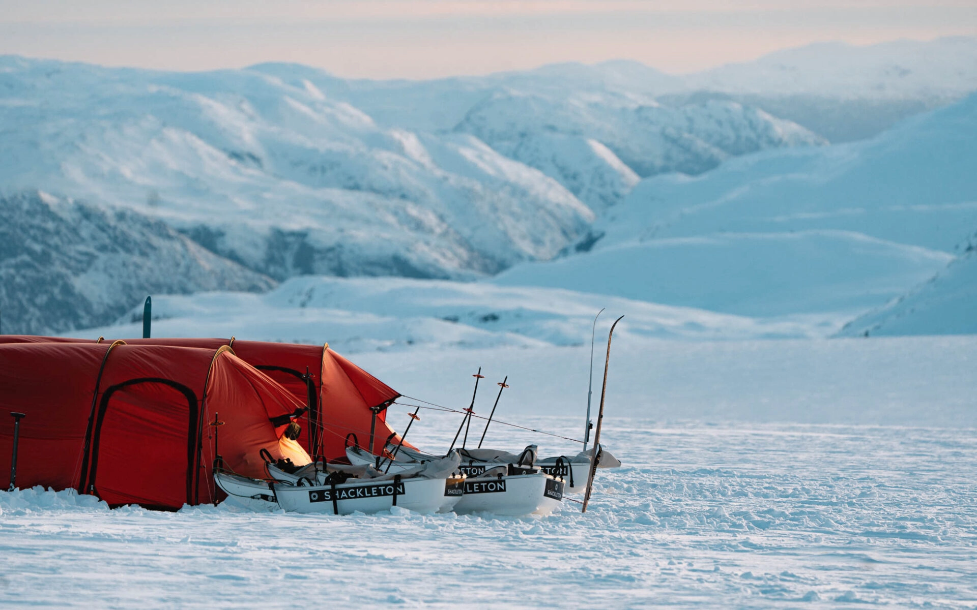 campamento shackleton finse noruega