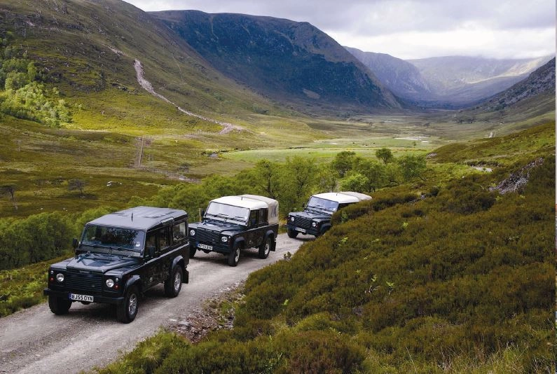 4x4 en escocia alladale