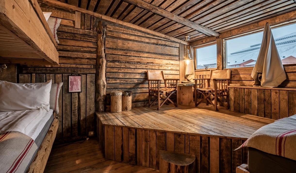 hotel por dentro basecamp explorer svaldbard