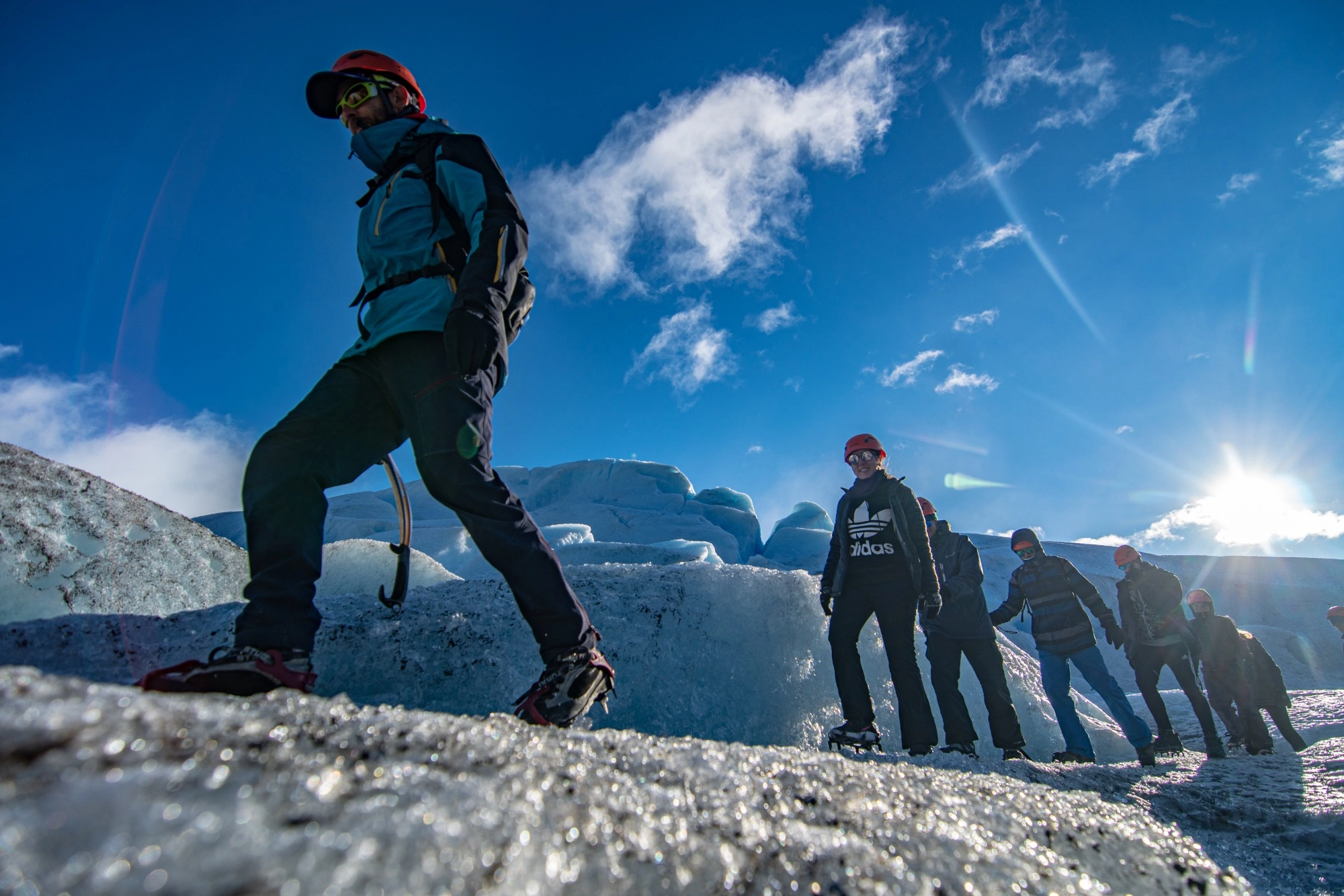 trekking por el perito moreno patagonia argentina