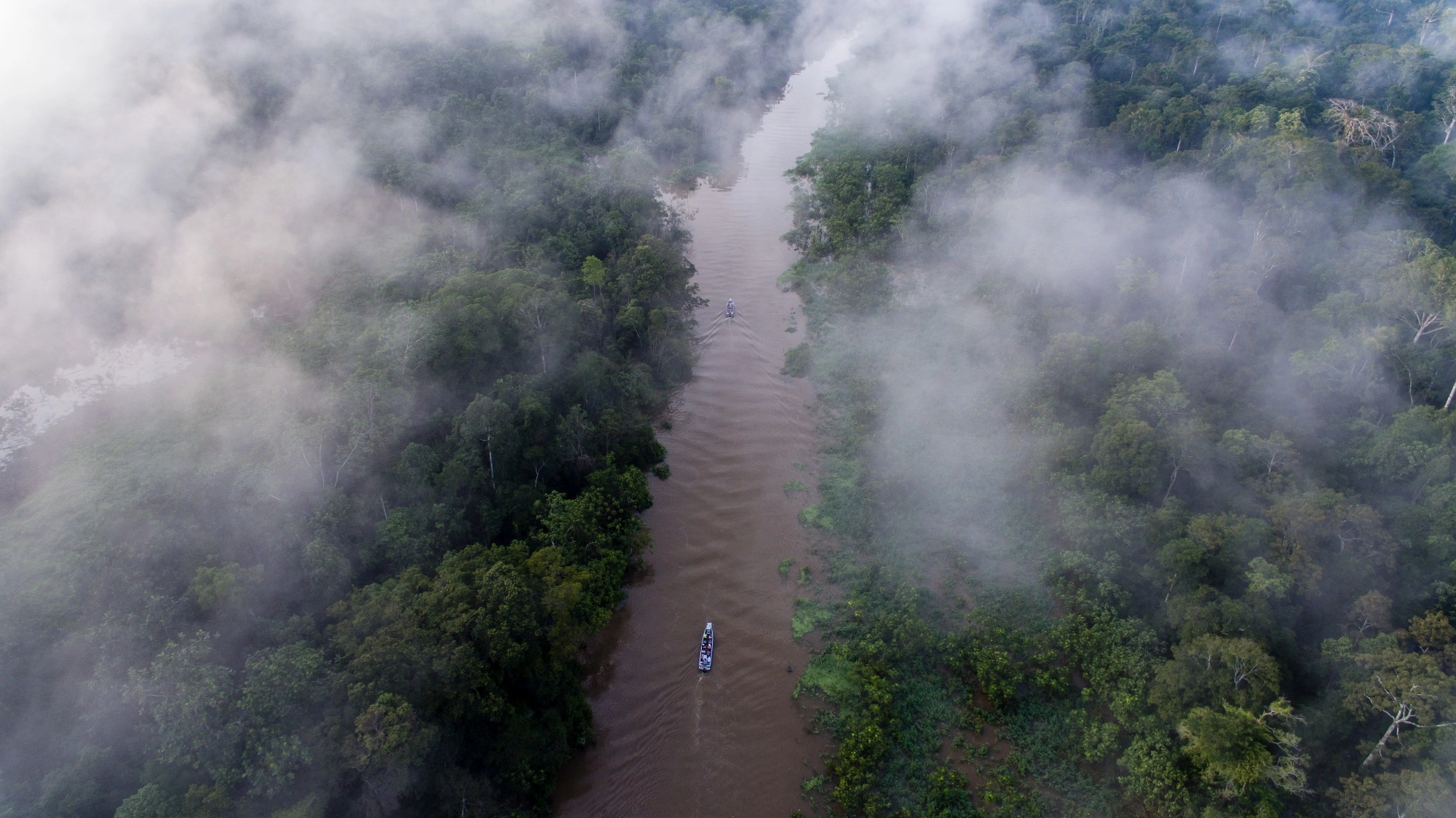 exploracion en Skiff amazonas peruano
