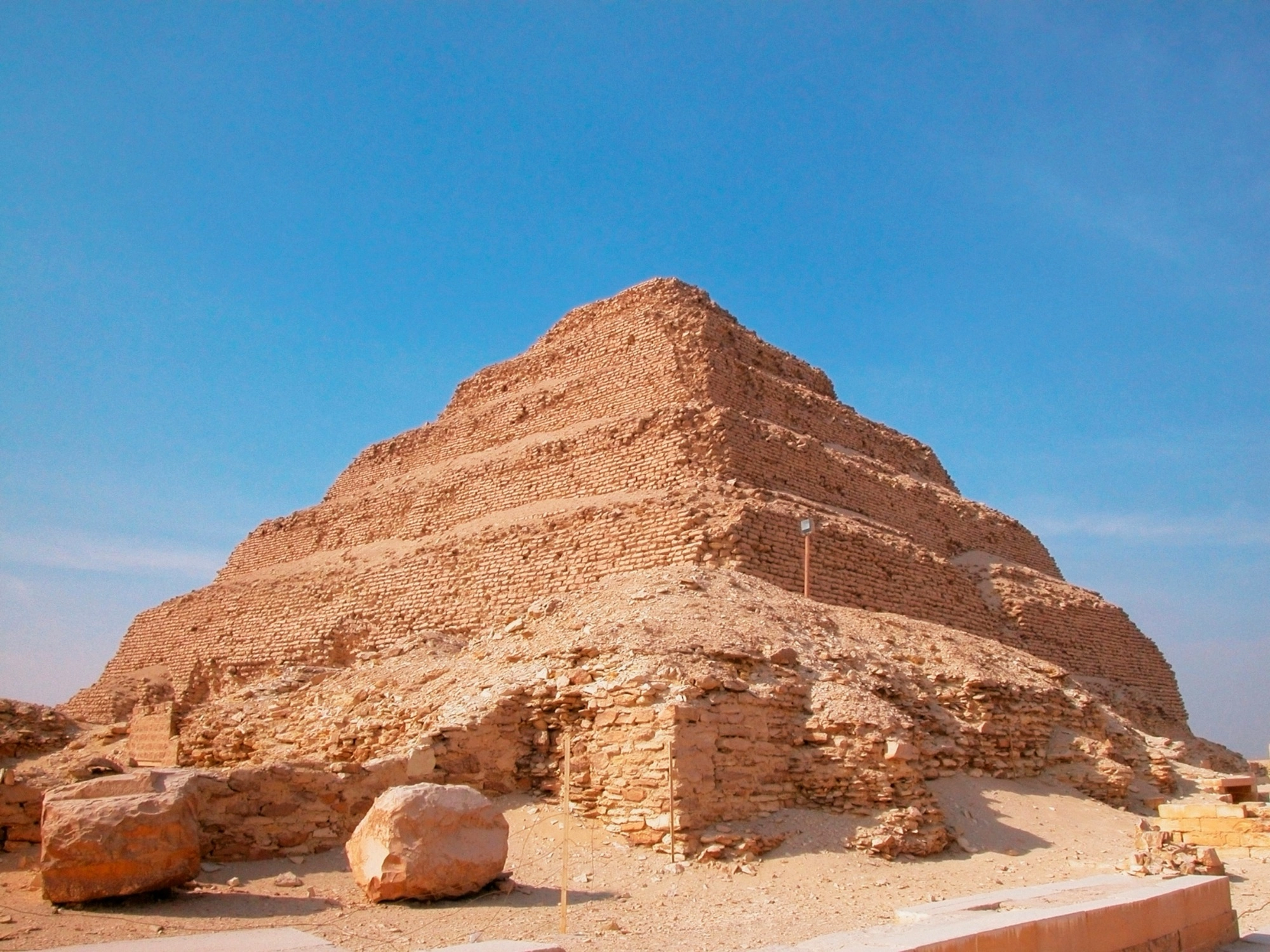 Piramide escalonada Saqqara