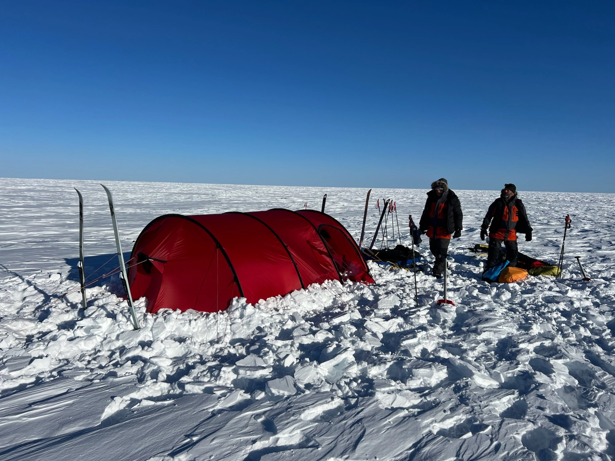 Expedicion campamento Groenlandia