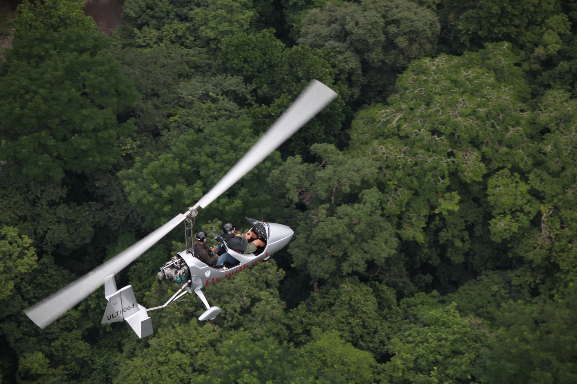 Vuelo en autogiro en Costa Rica
