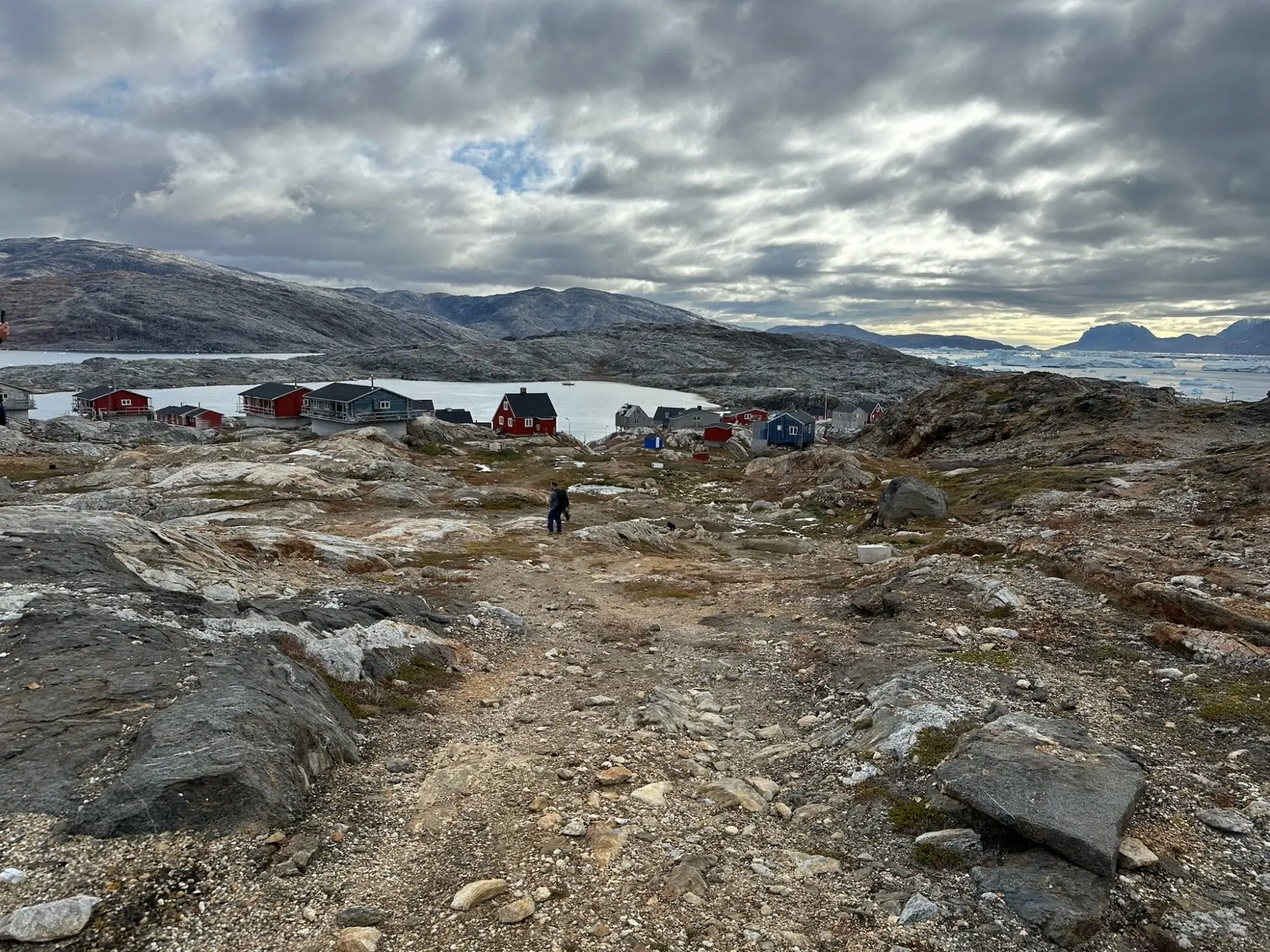 travesia por la costa de groenlandia