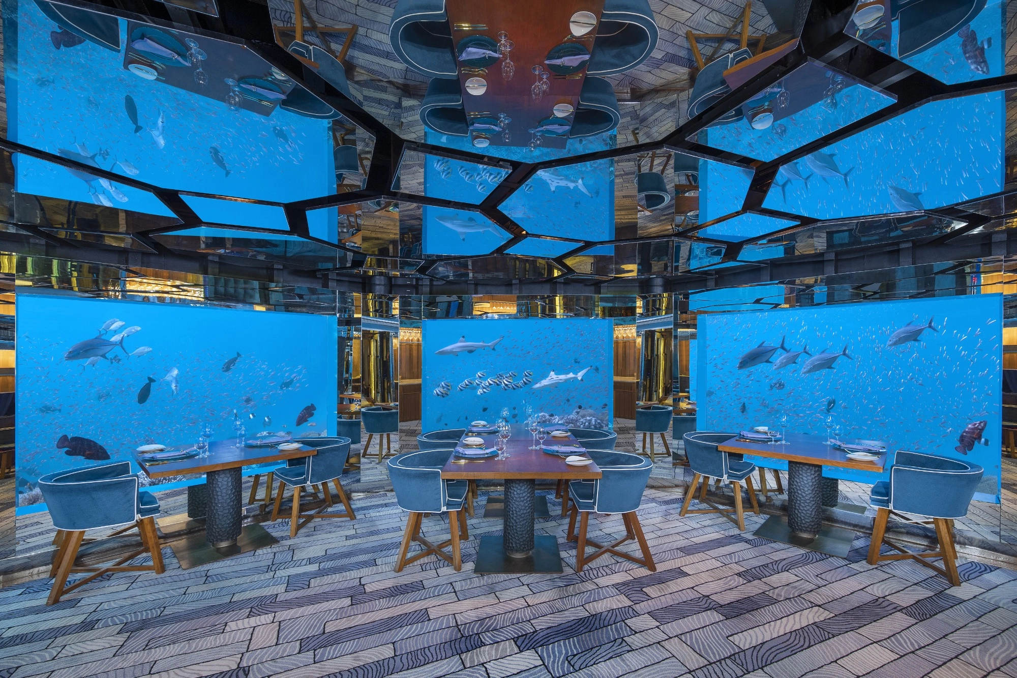 restaurante submarino anantara maldivas