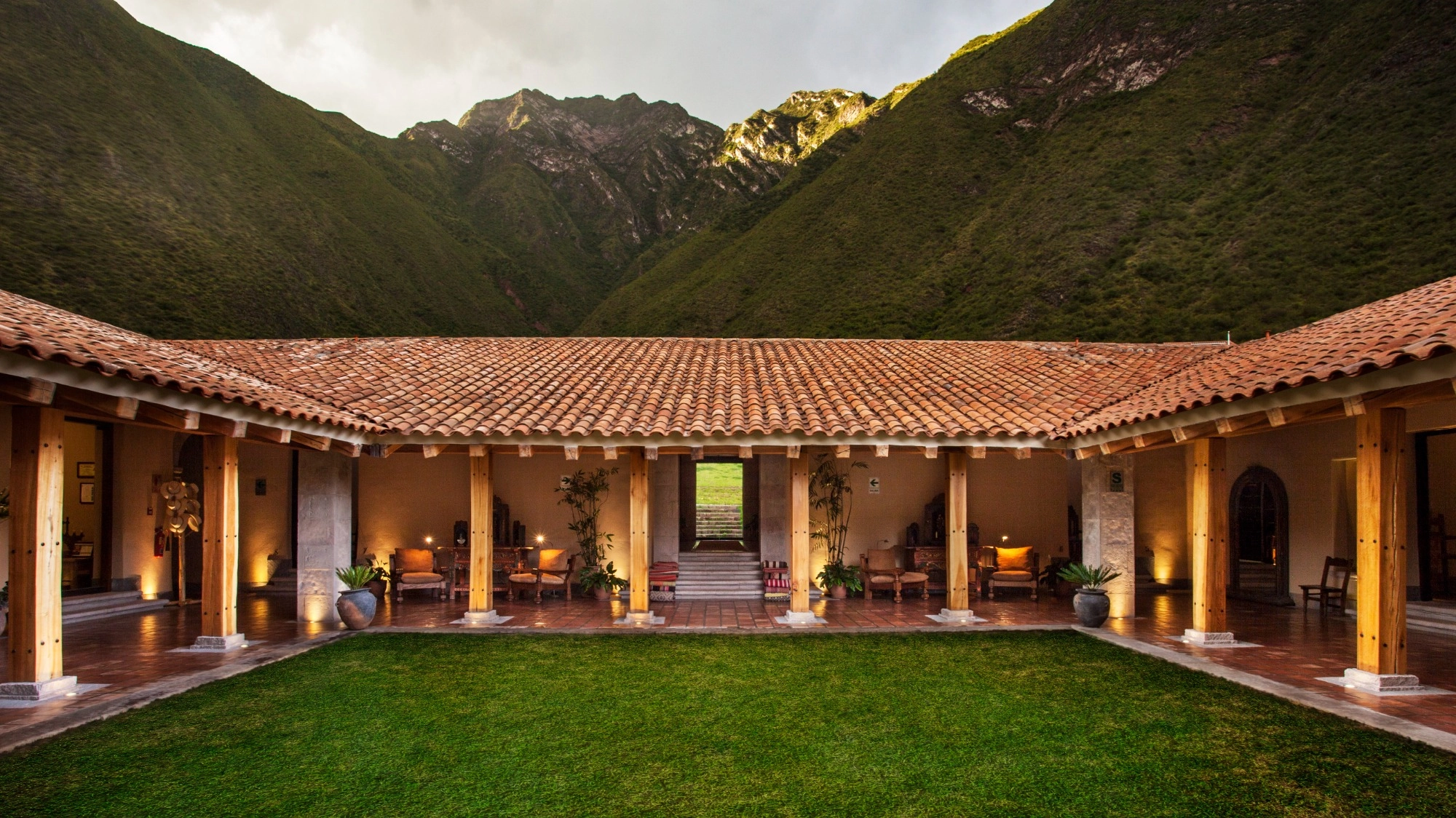 villa de lujo en los andes peruanos