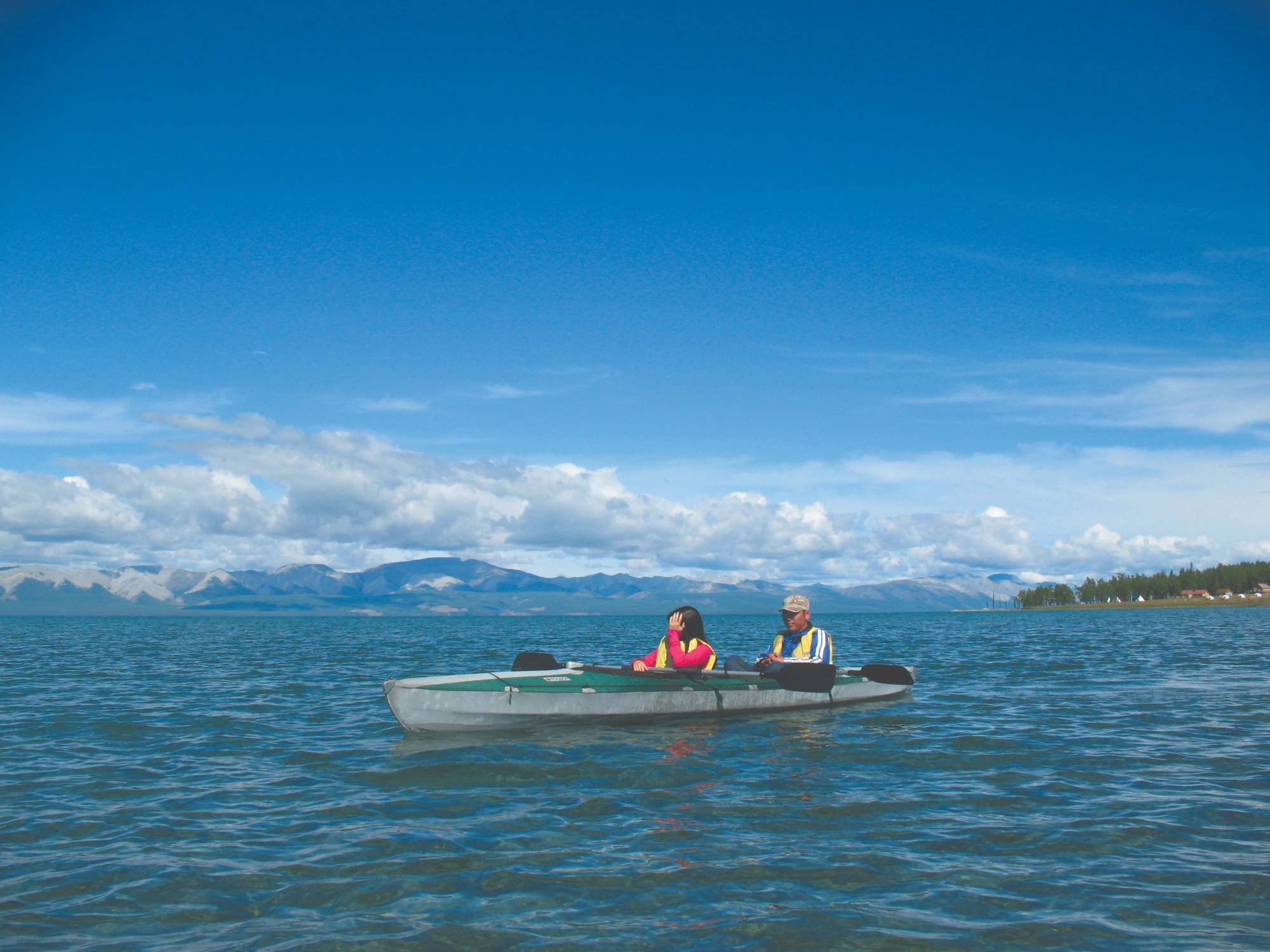 Kayaking en Mongolia