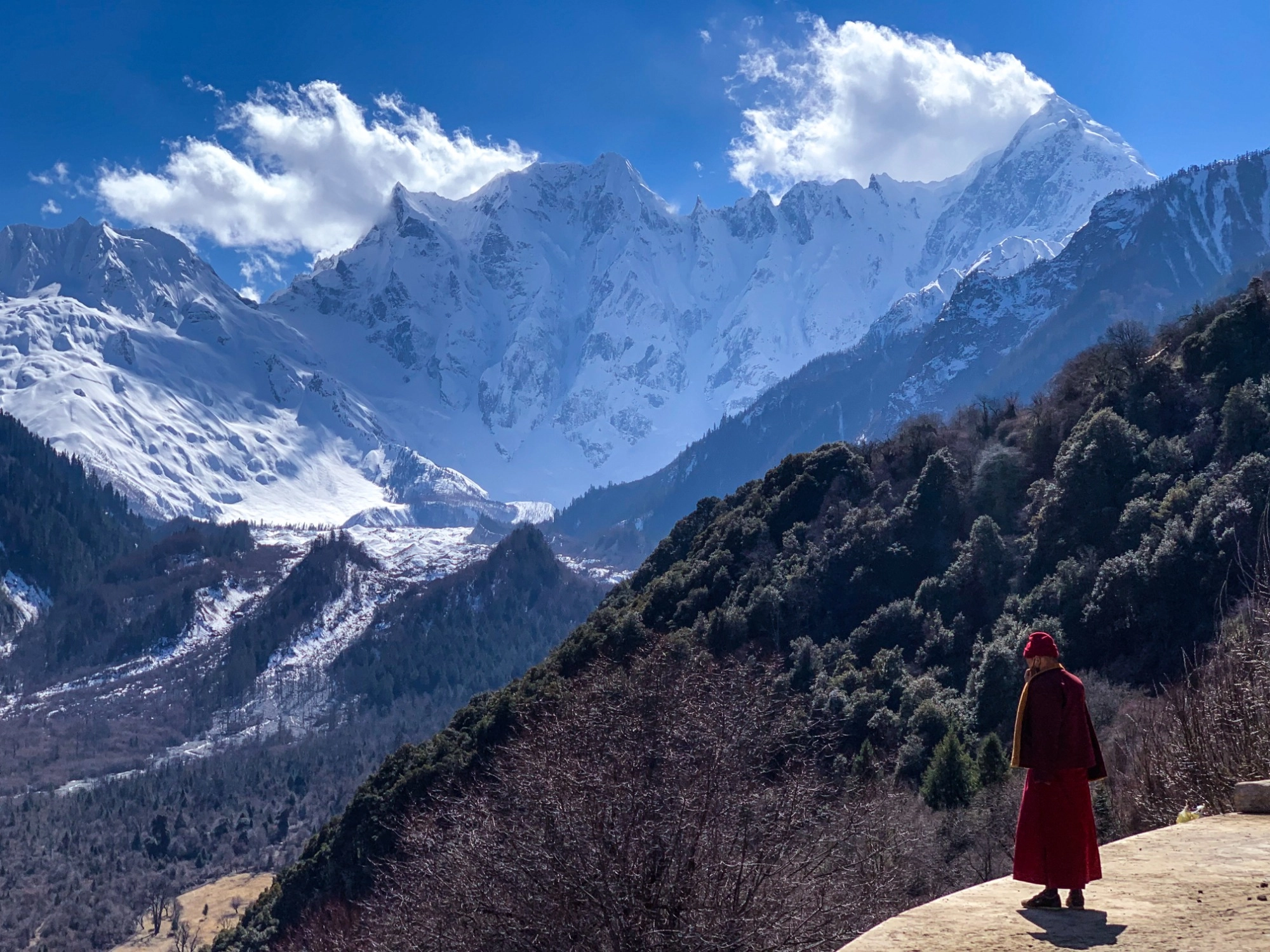 monje budista la ruta del te china