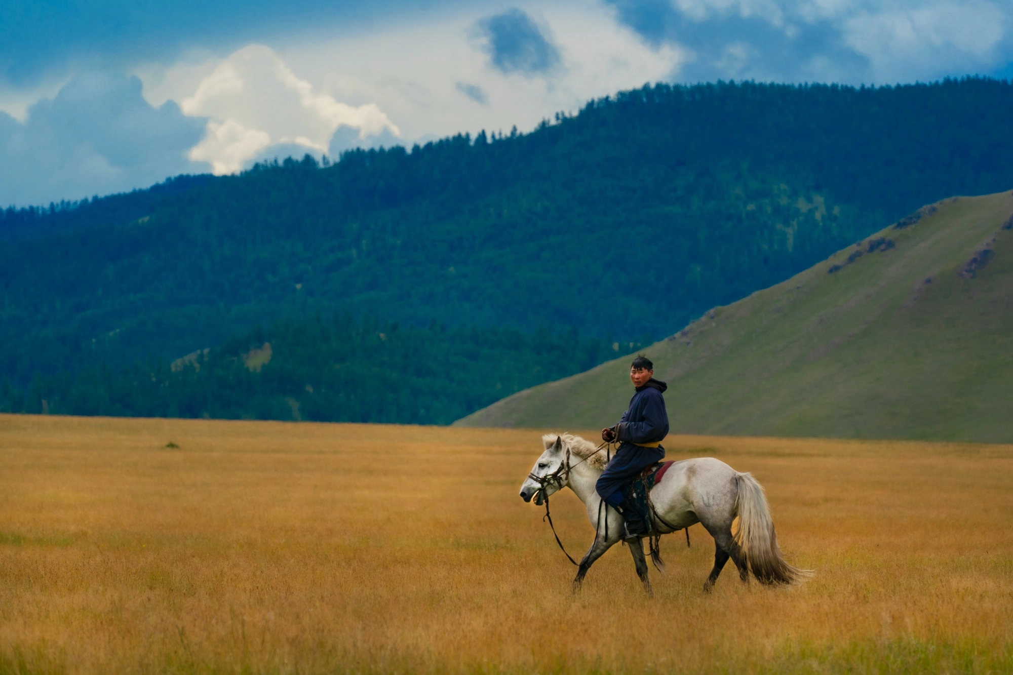 Montar a caballo en Mongolia