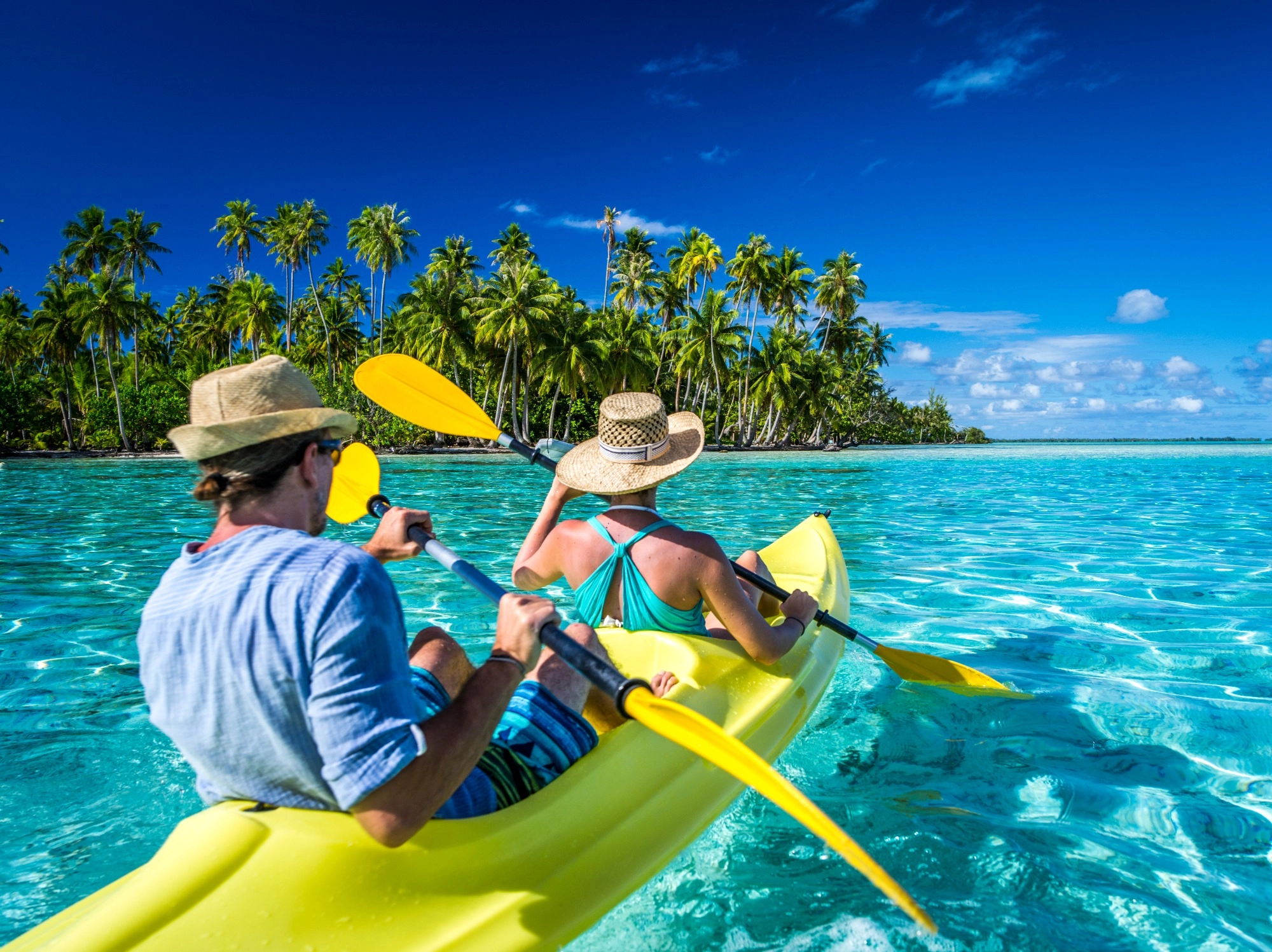 kayak por taha´a polinesia