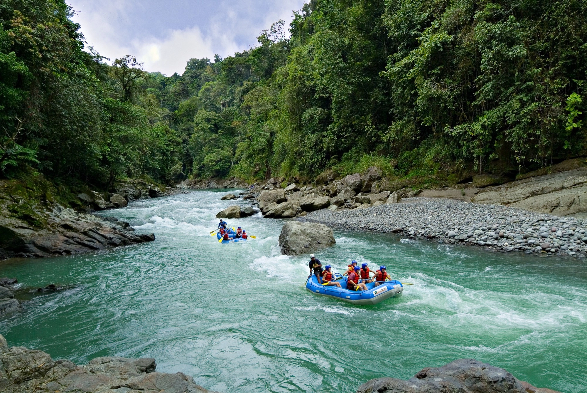 Rafting en Pacuare en Costa Rica
