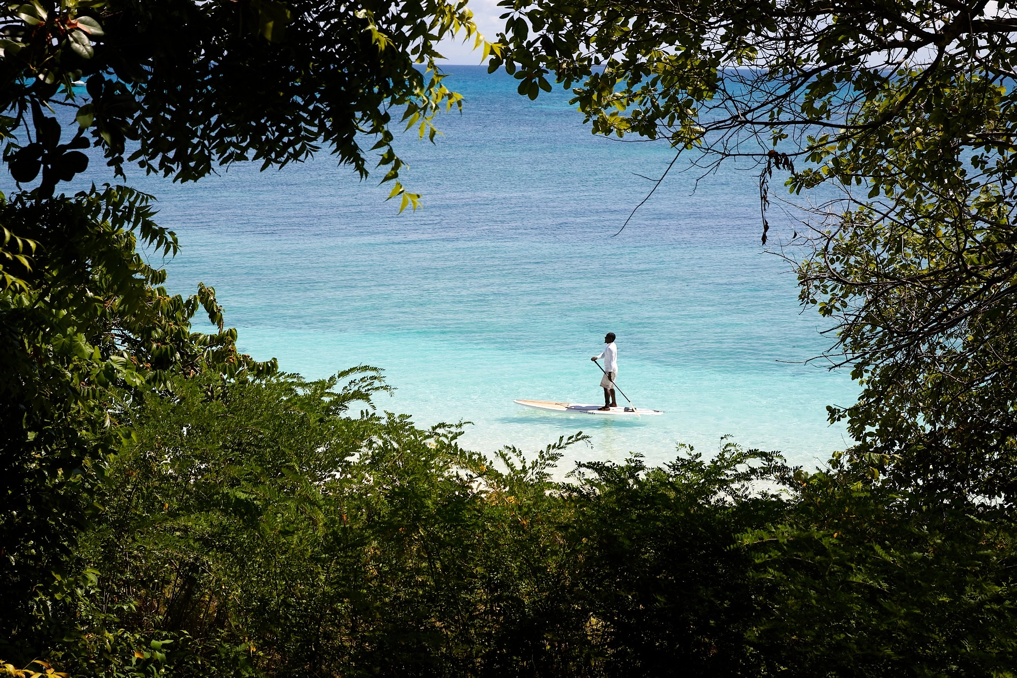 paddle surf fanjove island