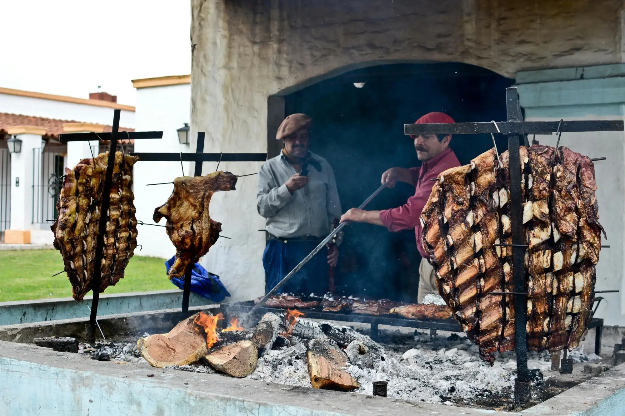 asado patagónico con cordero patagonia argentina