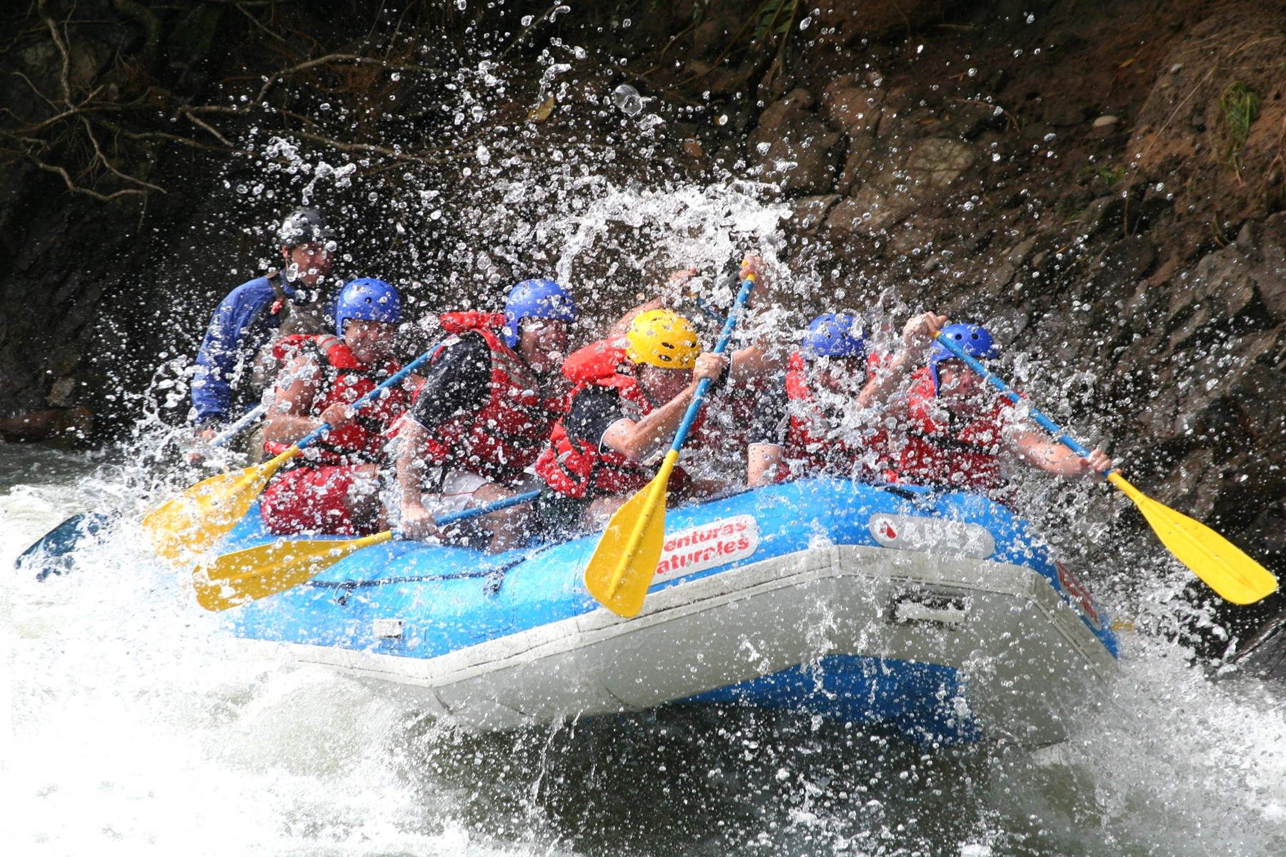 rafting en Costa Rica
