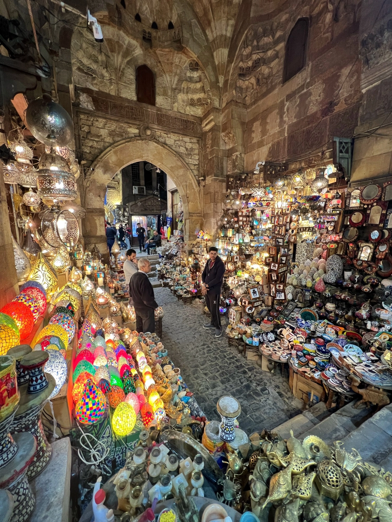 mercado de Khan el-Khalili