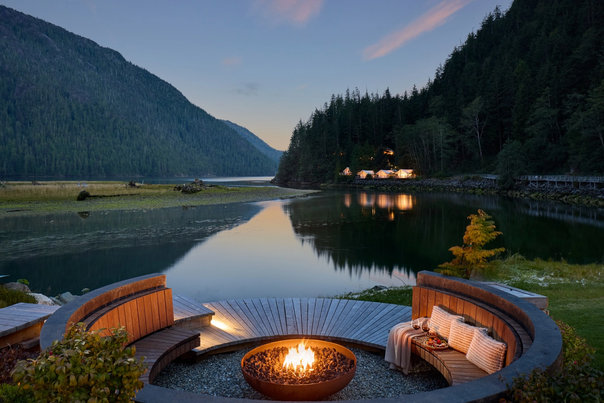campamento clayoquot wilderness lodge canada