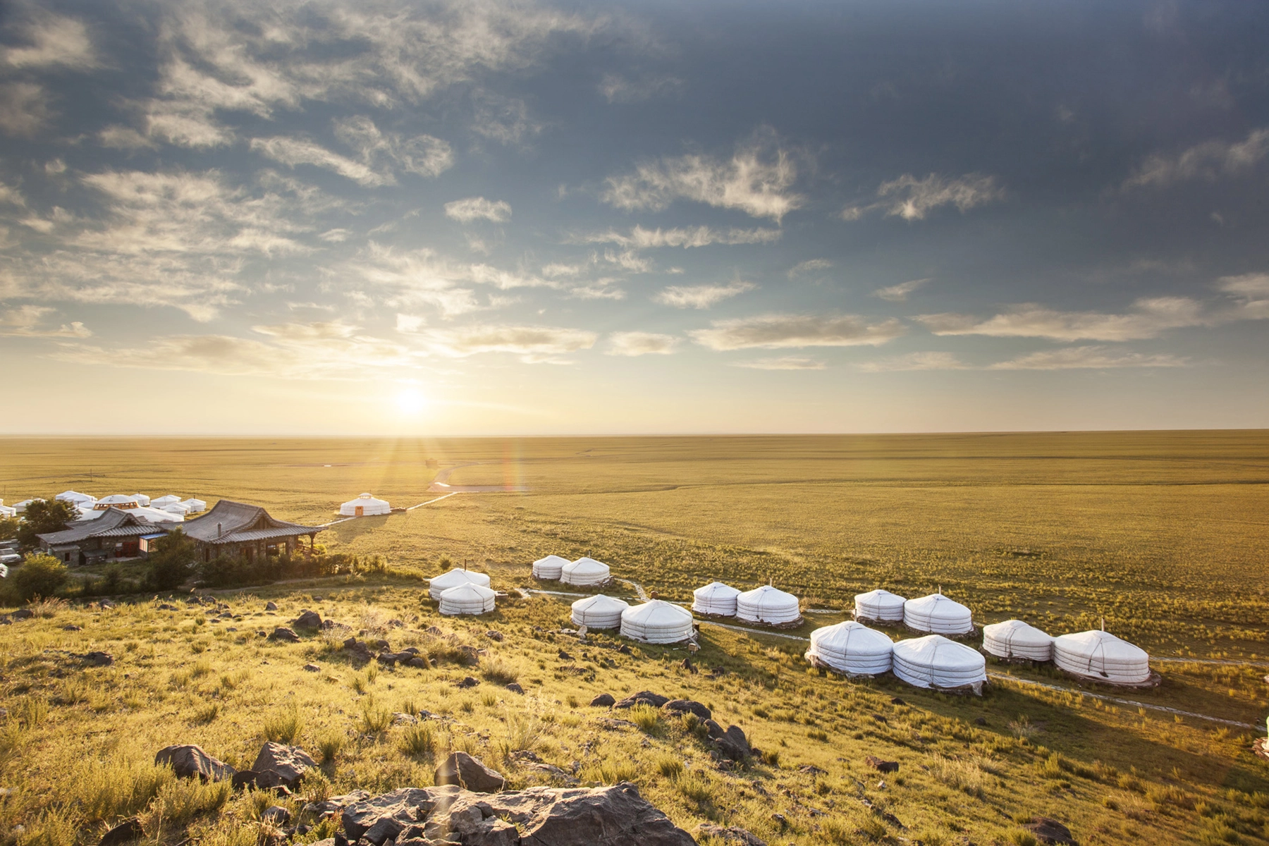 three camel lodge Mongolia