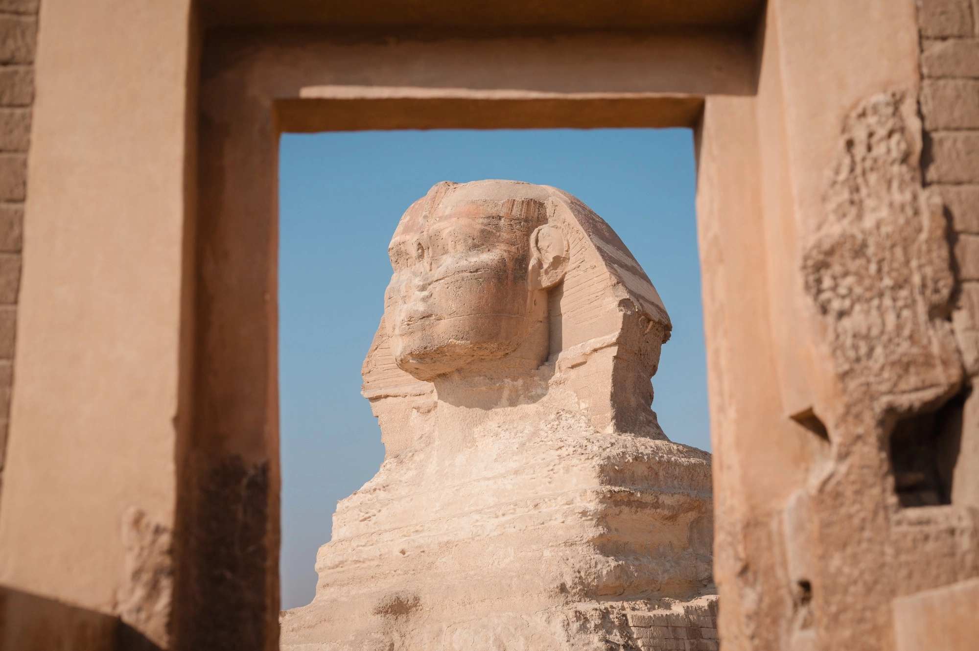 esfinge de egipto en privado